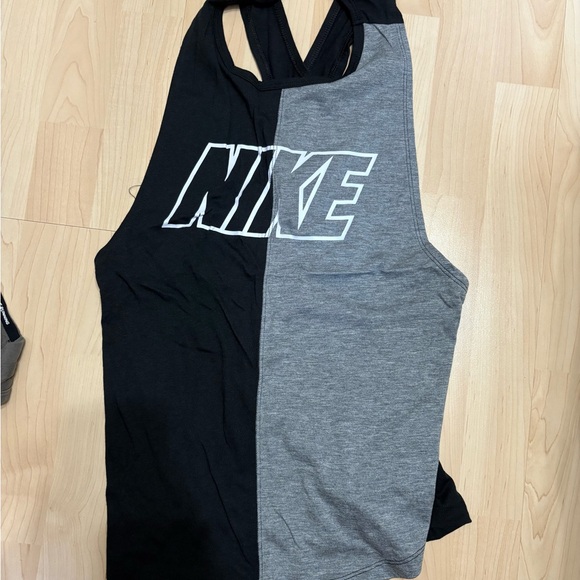 Nike Women's Muscle Tees - Light Pink, Olive, Black/Gray - Picture 4 of 4